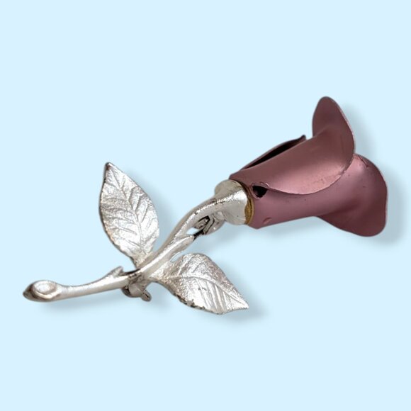 (2/$20) V. Avon Rose Brooch - Picture 3 of 7